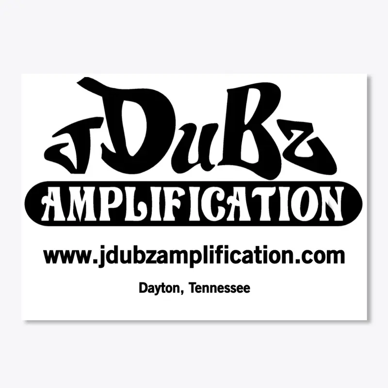 JDUBZ Decal